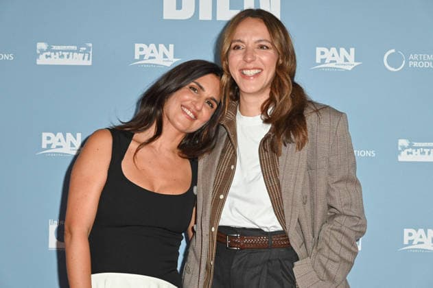 Si Tu Penses Bien Premiere - Paris Geraldine Nakache and Monia Chokri attending the premiere of the movie ‘Si tu penses bien’, held at MK2 Quai de Loire cinema, in Paris, France, on September 14th, 2026. Photo by Mireille Ampilhac ABACAPRESS.COM Paris France  Copyright: xAmpilhacxMireille ABACAx