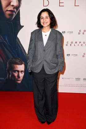 Deniz Akyüz at the premiere of the film *Corpus Delicti* at the Delphi Filmpalast in Berlin, September 14, 2026 Foto:xN.xKubelkax xFuturexImagex corpus_6945