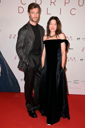 Alexander Fehling and Hannah Herzsprung at the premiere of the movie *Corpus Delicti* at the Delphi Filmpalast in Berlin, September 14, 2026 Foto:xN.xKubelkax xFuturexImagex corpus_6966