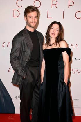 Alexander Fehling and Hannah Herzsprung at the premiere of the movie *Corpus Delicti* at the Delphi Filmpalast in Berlin, September 14, 2026 Foto:xN.xKubelkax xFuturexImagex corpus_6968