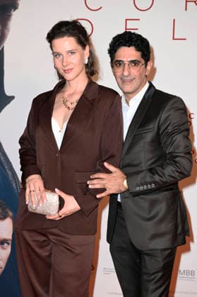 Katrin Röver and Reza Brojerdi at the premiere of the movie *Corpus Delicti* at the Delphi Filmpalast in Berlin, September 14, 2026 Foto:xN.xKubelkax xFuturexImagex corpus_6977