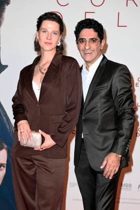 Katrin Röver and Reza Brojerdi at the premiere of the movie *Corpus Delicti* at the Delphi Filmpalast in Berlin, September 14, 2026 Foto:xN.xKubelkax xFuturexImagex corpus_6978