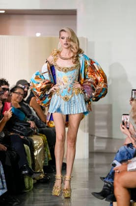 The Blonds Spring 2027 Runway at New York Fashion Week A model walks the runway during The Blonds Spring 2027 and The Blonds 20th Anniversary at New York Fashion Week, held at 643 West 42nd Street in New York City, Monday September 14, 2026. Photography by Jennifer Graylock, Credit:JENNIFER GRAYLOCK Avalon United States, New York, New York, 643 West 42nd Street  Copyright: xJENNIFERxGRAYLOCKx xAvalonx 1134743823