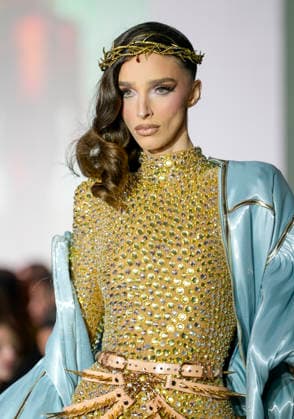 The Blonds Spring 2027 Runway at New York Fashion Week A model walks the runway during The Blonds Spring 2027 and The Blonds 20th Anniversary at New York Fashion Week, held at 643 West 42nd Street in New York City, Monday September 14, 2026. Photography by Jennifer Graylock, Credit:JENNIFER GRAYLOCK Avalon United States, New York, New York, 643 West 42nd Street  Copyright: xJENNIFERxGRAYLOCKx xAvalonx 1134744000