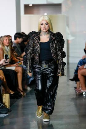 The Blonds Spring 2027 Runway at New York Fashion Week A model walks the runway during The Blonds Spring 2027 and The Blonds 20th Anniversary at New York Fashion Week, held at 643 West 42nd Street in New York City, Monday September 14, 2026. Photography by Jennifer Graylock, Credit:JENNIFER GRAYLOCK Avalon United States, New York, New York, 643 West 42nd Street  Copyright: xJENNIFERxGRAYLOCKx xAvalonx 1134744102