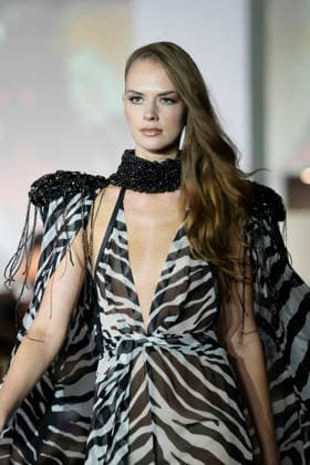 The Blonds Spring 2027 Runway at New York Fashion Week A model walks the runway during The Blonds Spring 2027 and The Blonds 20th Anniversary at New York Fashion Week, held at 643 West 42nd Street in New York City, Monday September 14, 2026. Photography by Jennifer Graylock, Credit:JENNIFER GRAYLOCK Avalon United States, New York, New York, 643 West 42nd Street  Copyright: xJENNIFERxGRAYLOCKx xAvalonx 1134744217