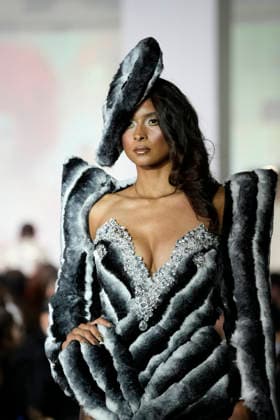 The Blonds Spring 2027 Runway at New York Fashion Week A model walks the runway during The Blonds Spring 2027 and The Blonds 20th Anniversary at New York Fashion Week, held at 643 West 42nd Street in New York City, Monday September 14, 2026. Photography by Jennifer Graylock, Credit:JENNIFER GRAYLOCK Avalon United States, New York, New York, 643 West 42nd Street  Copyright: xJENNIFERxGRAYLOCKx xAvalonx 1134744285