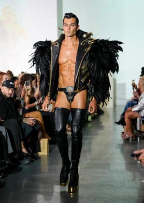 The Blonds Spring 2027 Runway at New York Fashion Week A model walks the runway during The Blonds Spring 2027 and The Blonds 20th Anniversary at New York Fashion Week, held at 643 West 42nd Street in New York City, Monday September 14, 2026. Photography by Jennifer Graylock, Credit:JENNIFER GRAYLOCK Avalon United States, New York, New York, 643 West 42nd Street  Copyright: xJENNIFERxGRAYLOCKx xAvalonx 1134744310
