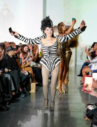 The Blonds Spring 2027 Runway at New York Fashion Week A model walks the runway during The Blonds Spring 2027 and The Blonds 20th Anniversary at New York Fashion Week, held at 643 West 42nd Street in New York City, Monday September 14, 2026. Photography by Jennifer Graylock, Credit:JENNIFER GRAYLOCK Avalon United States, New York, New York, 643 West 42nd Street  Copyright: xJENNIFERxGRAYLOCKx xAvalonx 1134744403