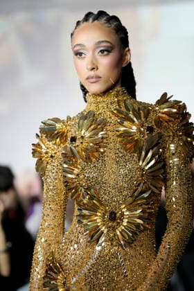The Blonds Spring 2027 Runway at New York Fashion Week A model walks the runway during The Blonds Spring 2027 and The Blonds 20th Anniversary at New York Fashion Week, held at 643 West 42nd Street in New York City, Monday September 14, 2026. Photography by Jennifer Graylock, Credit:JENNIFER GRAYLOCK Avalon United States, New York, New York, 643 West 42nd Street  Copyright: xJENNIFERxGRAYLOCKx xAvalonx 1134744593