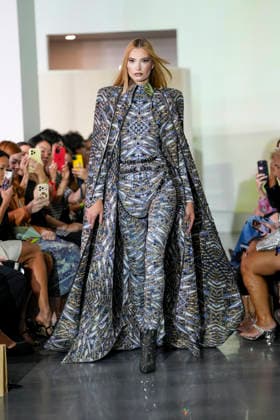 The Blonds Spring 2027 Runway at New York Fashion Week A model walks the runway during The Blonds Spring 2027 and The Blonds 20th Anniversary at New York Fashion Week, held at 643 West 42nd Street in New York City, Monday September 14, 2026. Photography by Jennifer Graylock, Credit:JENNIFER GRAYLOCK Avalon United States, New York, New York, 643 West 42nd Street  Copyright: xJENNIFERxGRAYLOCKx xAvalonx 1134744615