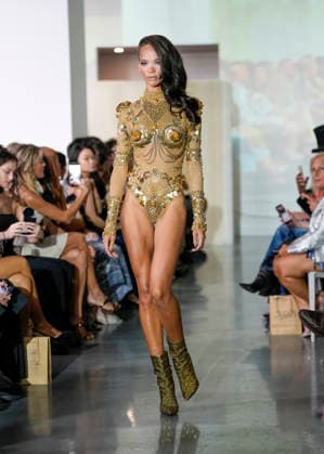 The Blonds Spring 2027 Runway at New York Fashion Week A model walks the runway during The Blonds Spring 2027 and The Blonds 20th Anniversary at New York Fashion Week, held at 643 West 42nd Street in New York City, Monday September 14, 2026. Photography by Jennifer Graylock, Credit:JENNIFER GRAYLOCK Avalon United States, New York, New York, 643 West 42nd Street  Copyright: xJENNIFERxGRAYLOCKx xAvalonx 1134744699