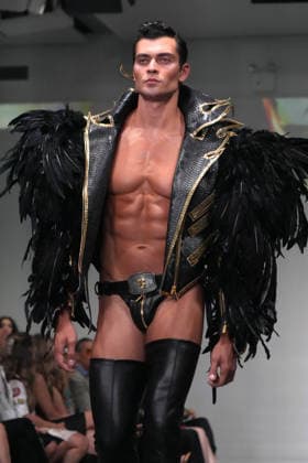 September 14, 2026, New York, Ny, USA: The Blonds SS27 20th Anniversary Runway Show,.641 West 42 St, NYC.September 14, 2026. New York USA  - ZUMAms4_ 20260914_faf_ms4_022 Copyright: xSoniaxMoskowitzxGordonx