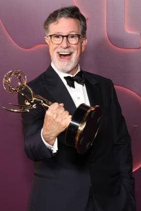 Los Angeles Ca Sept 14: Stephen Colbert at Apple TV s Primetime Emmy Party Red Carpet held at Nya Studios West on September 14, 2026 . Copyright: xAdMediax xMediaPunchx