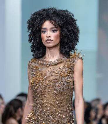September 14, 2026, Bronx, New York, USA: A model walks runway for The Blonds 20th Anniversary by David and Phillipe Blond presented by Motorola Razr Spring Summer 27 fashion show during SS27 FW at Lavan in New York, NY on September 15, 2026. Bronx USA  - ZUMAr339 20260914_znp_r339_046 Copyright: xLevxRadinx
