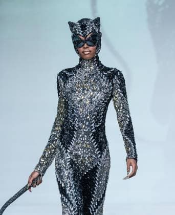 September 14, 2026, Bronx, New York, USA: A model walks runway for The Blonds 20th Anniversary by David and Phillipe Blond presented by Motorola Razr Spring Summer 27 fashion show during SS27 FW at Lavan in New York, NY on September 15, 2026. Bronx USA  - ZUMAr339 20260914_znp_r339_075 Copyright: xLevxRadinx