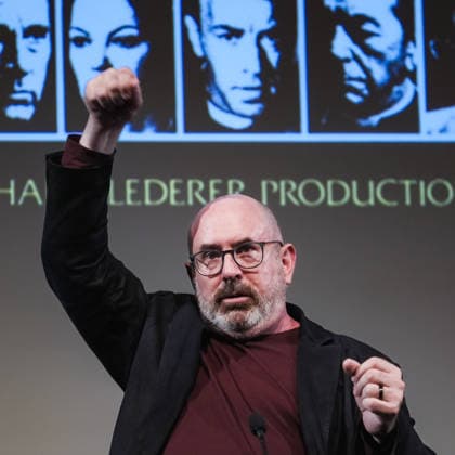 David Kittredge on stage at Mark Kermode In 3D on Monday 14 September 2026 David Kittredge on stage at Mark Kermode In 3D on Monday 14 September 2026 at BFI Southbank, London. ., Credit:Julie Edwards Avalon  Copyright: xJuliexEdwardsx xAvalonx 1134791192