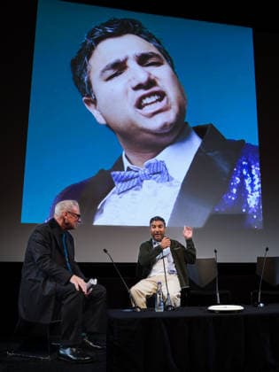 Mark Kermode and Nick Mohammed on stage at Mark Kermode In 3D on Monday 14 September 2026 Mark Kermode And Nick Mohammed on stage at Mark Kermode In 3D on Monday 14 September 2026 at BFI Southbank, London. ., Credit:Julie Edwards Avalon  Copyright: xJuliexEdwardsx xAvalonx 1134791316