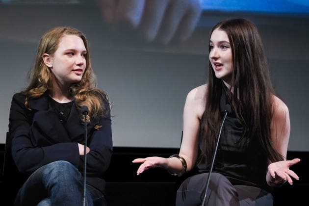 Galaxie Clear and Marni Duggan on stage at Mark Kermode In 3D on Monday 14 September 2026 Galaxie Clear And Marni Duggan on stage at Mark Kermode In 3D on Monday 14 September 2026 at BFI Southbank, London. ., Credit:Julie Edwards Avalon  Copyright: xJuliexEdwardsx xAvalonx 1134791454