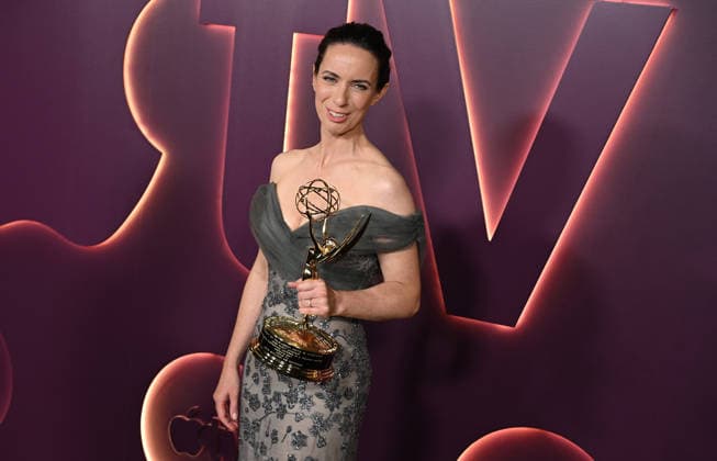 Apple TV+™s Primetime Emmy Party Kate O Flynn arriving to Apple TV+™s Primetime Emmy Party held at NYA WEST on September 14, 2026 in Hollywood, CA. Hollywood NYA WEST California USA Copyright: xLeexWattx xAFF-USA.COMx