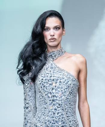 September 14, 2026, Bronx, New York, USA: A model walks runway for The Blonds 20th Anniversary by David and Phillipe Blond presented by Motorola Razr Spring Summer 27 fashion show during SS27 FW at Lavan in New York, NY on September 15, 2026. Bronx USA  - ZUMAr339 20260914_znp_r339_072 Copyright: xLevxRadinx