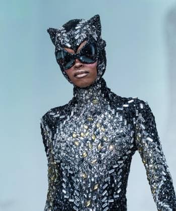 September 14, 2026, Bronx, New York, USA: A model walks runway for The Blonds 20th Anniversary by David and Phillipe Blond presented by Motorola Razr Spring Summer 27 fashion show during SS27 FW at Lavan in New York, NY on September 15, 2026. Bronx USA  - ZUMAr339 20260914_znp_r339_076 Copyright: xLevxRadinx