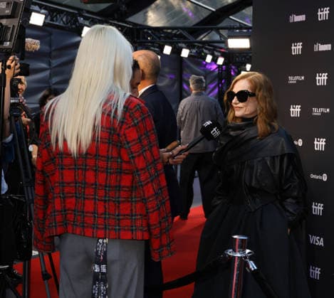 51st Toronto International Film Festival Red carpet for the film All About Corinne ( Ni vue ni connue ) Isabelle Huppert 459683 September 14, 2026 Toronto, Canada  Copyright: xIsabellexVautierx xStarfacex STAR_459683_025