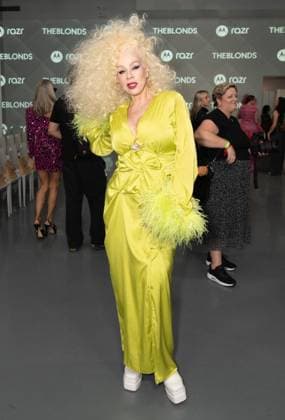 September 14, 2026, Bronx, New York, USA: Dianne Brill attends runway for The Blonds 20th Anniversary by David and Phillipe Blond presented by Motorola Razr Spring Summer 27 fashion show during SS27 FW at Lavan in New York, NY on September 15, 2026. Bronx USA  - ZUMAr339 20260914_znp_r339_131 Copyright: xLevxRadinx