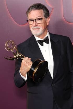 Los Angeles Ca Sept 14: Stephen Colbert at Apple TV s Primetime Emmy Party Red Carpet held at Nya Studios West on September 14, 2026 . Copyright: xAdMediax xMediaPunchx