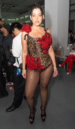 September 14, 2026, Bronx, New York, USA: Denise Bidot attends runway for The Blonds 20th Anniversary by David and Phillipe Blond presented by Motorola Razr Spring Summer 27 fashion show during SS27 FW at Lavan in New York, NY on September 15, 2026. Bronx USA  - ZUMAr339 20260914_znp_r339_149 Copyright: xLevxRadinx