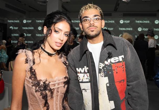 September 14, 2026, Bronx, New York, USA: Camilla Araujo and Mikyle Rafiq runway for The Blonds 20th Anniversary by David and Phillipe Blond presented by Motorola Razr Spring Summer 27 fashion show during SS27 FW at Lavan in New York, NY on September 15, 2026. Bronx USA  - ZUMAr339 20260914_znp_r339_134 Copyright: xLevxRadinx