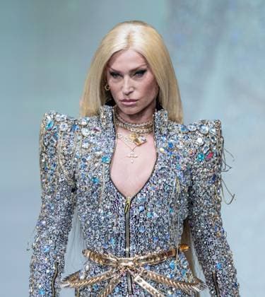 September 14, 2026, Bronx, New York, USA: Phillipe Blond walks runway for The Blonds 20th Anniversary by David and Phillipe Blond presented by Motorola Razr Spring Summer 27 fashion show during SS27 FW at Lavan in New York, NY on September 15, 2026. Bronx USA  - ZUMAr339 20260914_znp_r339_169 Copyright: xLevxRadinx