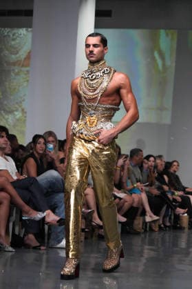 September 14, 2026, New York, Ny, USA: The Blonds SS27 20th Anniversary Runway Show,.641 West 42 St, NYC.September 14, 2026. New York USA  - ZUMAms4_ 20260914_faf_ms4_028 Copyright: xSoniaxMoskowitzxGordonx