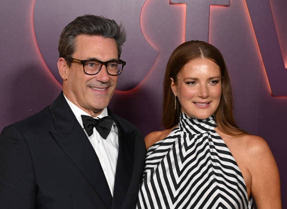 Apple TV+™s Primetime Emmy Party Jon Hamm and Anna Osceola arriving to Apple TV+™s Primetime Emmy Party held at NYA WEST on September 14, 2026 in Hollywood, CA. Hollywood NYA WEST California USA Copyright: xLeexWattx xAFF-USA.COMx