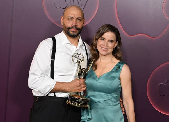 Apple TV+™s Primetime Emmy Party Colton Dunn and Jessica Stier arriving to Apple TV+™s Primetime Emmy Party held at NYA WEST on September 14, 2026 in Hollywood, CA. Hollywood NYA WEST California USA Copyright: xLeexWattx xAFF-USA.COMx