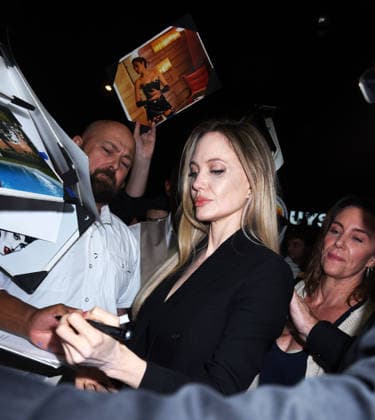 Celebrities outside the New York special film screening for Without Blood at the Village East Cinemas Featuring: Angelina Jolie Where: New York, United States When: 15 Sep 2026 Credit: Darla Khazei INSTARimages EDITORIAL USE ONLY. NOT FOR USE BY NEWSPAPERS BASED IN THE UK. Copyright: xx instar56020619