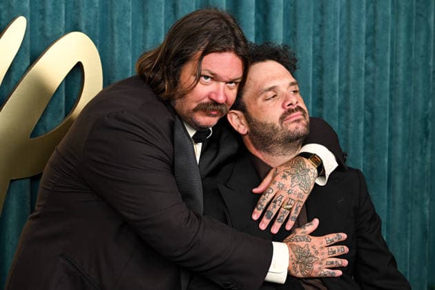 LOS ANGELES, CALIFORNIA - SEPTEMBER 14:Matty Matheson and Ricky Staffierii at the The Walt Disney Company s Emmy Awards Celebration at Vibiana on September 14, 2026.Credit: USA  - ZUMAa123 20260914_zaa_a123_219 Copyright: xAdMediax