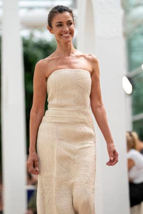 Blanca Romero returns to the runway at 50 for Simorra s show at Mercedes-Benz Fashion Week Madrid. September 14,2026. (202609141646)