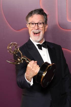 Apple TV s Primetime Emmy Party Red Carpet Stephen Colbert attends the 2026 Apple TV s Primetime Emmy Party red carpet at Nya Studios West in Los Angeles, California on 14 September 2026, Credit:Sadou Faye Faye Sadou Avalon Los Angeles, California  Copyright: xSadouxFayex xFayexSadoux xAvalonx 1134861280