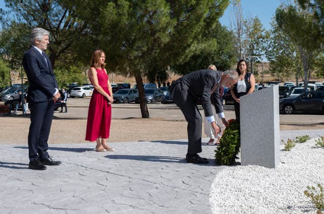 The King Presides Over the Opening of the 2026–2027 Academic Year at the National School of Civil Protection King Felipe VI, along with Interior Minister Fernando Grande Marlaska and Director General of Civil Protection and Emergencies Virginia Barcones, during the opening of the 2026–2027 academic year at the National School of Civil Protection, on September 15, 2026, in Rivas Vaciamadrid, Madrid, Spain. The King presided over the opening ceremony to mark the renovation of the school’s facilities, where students will receive specialized training in civil protection from the General State Administration and other entities with which the school maintains collaborative relationships. SEPTEMBER 15, 2026, Rivas Vaciamadrid, Madrid Rivas Vaciam Copyright: xAlbertoxOrtegax 7775966