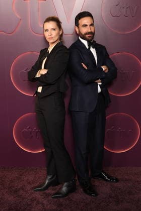 Apple TV s Primetime Emmy Party Red Carpet Mo Welch and Brett Goldstein attend the 2026 Apple TV s Primetime Emmy Party red carpet at Nya Studios West in Los Angeles, California on 14 September 2026, Credit:Sadou Faye Faye Sadou Avalon Los Angeles, California  Copyright: xSadouxFayex xFayexSadoux xAvalonx 1134861109