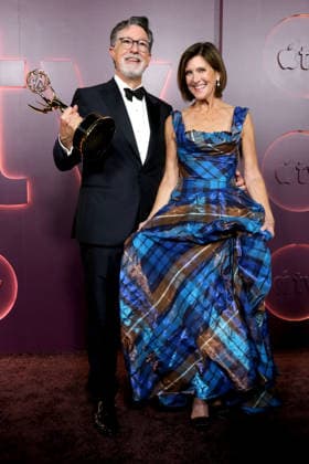 USA - 2026 Apple TV Post Emmy Party - Los Angeles LOS ANGELES - SEP 14: Stephen Colbert, Evelyn McGee Colbert at the 2026 Apple TV Post Emmy Party at the NYA Studios on September 14, 2026 in Los Angeles, CA Los Angeles CA USA  Copyright: xKathyxHutchinsx xHutchinsxPhotox