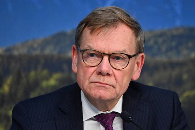 Johann Wadephul, Federal Minister of Foreign Affairs; single frame, cropped image, portrait; press conference following a meeting of the Council of Ministers at the Prinz Carl Palais in Munich on September 15, 2026