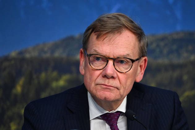 Johann Wadephul, Federal Minister of Foreign Affairs; single frame, cropped image, portrait; press conference following a meeting of the Council of Ministers at the Prinz Carl Palais in Munich on September 15, 2026