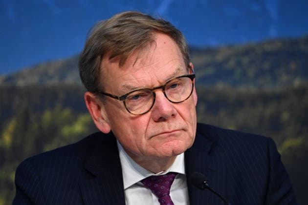 Johann Wadephul, Federal Minister of Foreign Affairs; single frame, cropped image, portrait; press conference following a meeting of the Council of Ministers at the Prinz Carl Palais in Munich on September 15, 2026