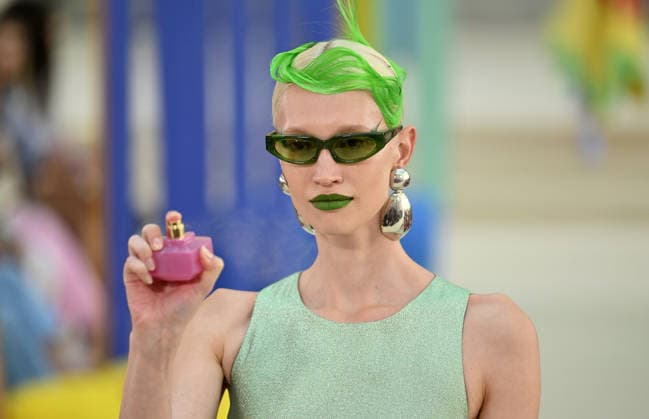 Madrid Fashion Week MADRID, SPAIN - SEPTEMBER 15: A model presents a creation by Spanish designer Agatha Ruiz de la Prada for the Spring Summer 2027 collection during Mercedes-Benz Fashion Week Madrid at the Crystal Gallery of Cibeles Palace in Madrid, Spain, on September 15, 2026. Burak Akbulut Anadolu Madrid Spain. Editorial use only. Please get in touch for any other usage.  Copyright: x2026xAnadoluxBurakxAkbulutx