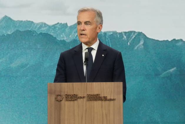 September 15, 2026, Toronto, On, Canada: Prime Minister Mark Carney delivers opening remarks during the start of the second day at the 2026 Canada Investment Summit in Toronto, on Tuesday, Sept. 15, 2026. Toronto Canada  - ZUMAc35_ 20260915_zaf_c35_003 Copyright: xNathanxDenettex