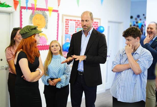 . 15 09 2026. Princetown, United Kingdom. Prince William, the Prince of Wales, during a visit to Princetown in Dartmoor, United Kingdom, to launch the new Princetown Community Fund.  xPoolx xi-Imagesx IIM-27006-0037
