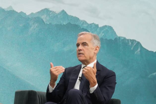 September 15, 2026, Toronto, On, Canada: Prime Minister Mark Carney speaks during a fireside chat with the Chief Executive Officer of PSP Investments, Deborah Orida, in Toronto, on Tuesday, Sept. 15, 2026. Toronto Canada  - ZUMAc35_ 20260915_zaf_c35_014 Copyright: xNathanxDenettex