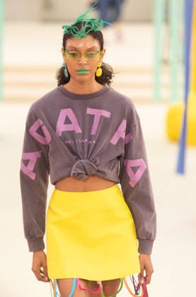 Ágatha Ruiz de la Prada Fashion Show at MBFW 2026 Ágatha Ruiz de la Prada’s fashion show as part of Mercedes-Benz Fashion Week, held at the Galería de Cristal in the Palacio de Cibeles on September 15, 2026, in Madrid, Spain. The show is marked by an explosion of creativity, playful silhouettes, and the brand’s classic iconography—hearts, vibrant colors, and a pop aesthetic adapted to the capital’s new and unique settings. SEPTEMBER 15, 2026 Madrid, Spain Copyright: xEduardoxParrax 7776856